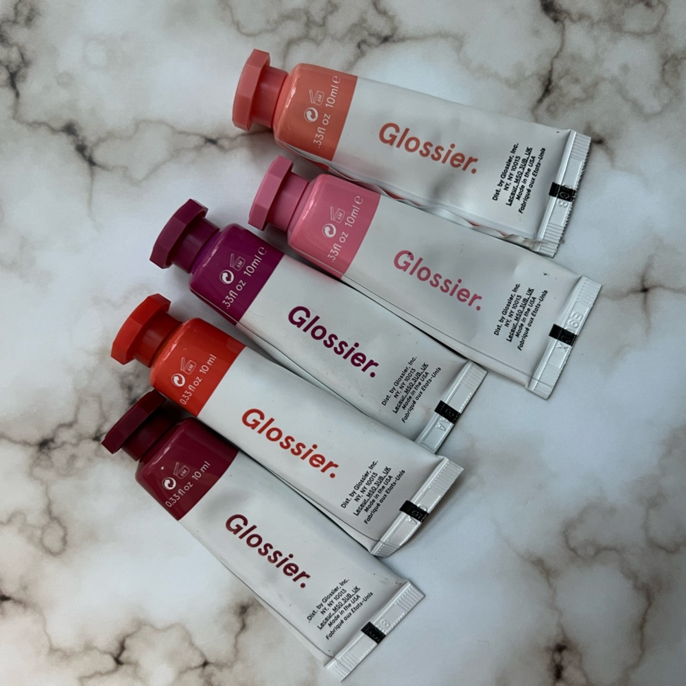Bundle of 5 Glossier Cloud Paint Gels